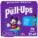 Pull-Ups Boys' Potty Training Pants, 3T-4T (32-40 lbs), 70 Count