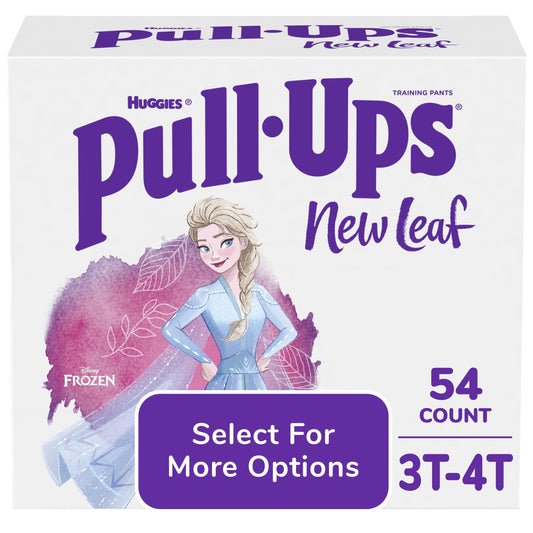 Pull-Ups New Leaf Girls' Disney Frozen Training Pants, 3T-4T, 54 Ct