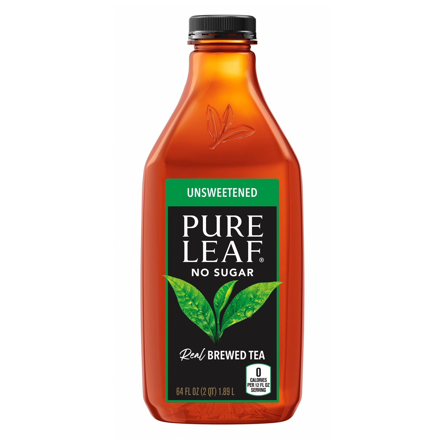 Pure Leaf Unsweetened Real Brewed Iced Tea, 64 oz Bottle