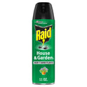Raid House & Garden I, Kills Insects without Harming Plants, 11 oz