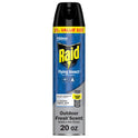 Raid Outdoor Defense System Flying Insect Killer Spray Value Size, 20 oz