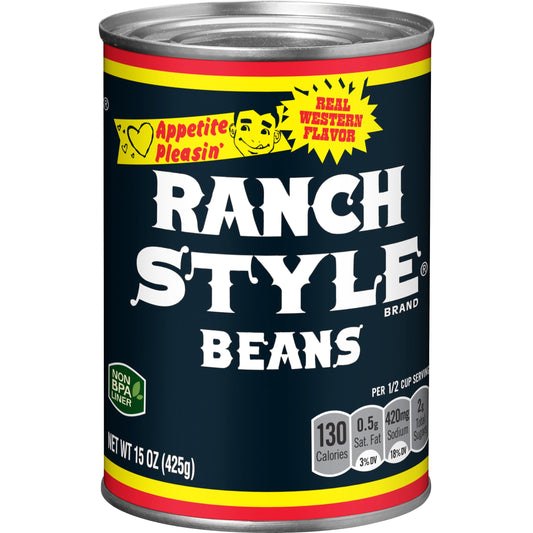 Ranch Style Canned Pinto Beans, Real Western Flavor, 15 oz.