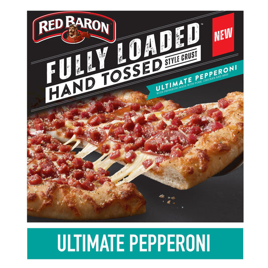 Red Baron Frozen Pizza Fully Loaded Hand Tossed-Style Pepperoni
