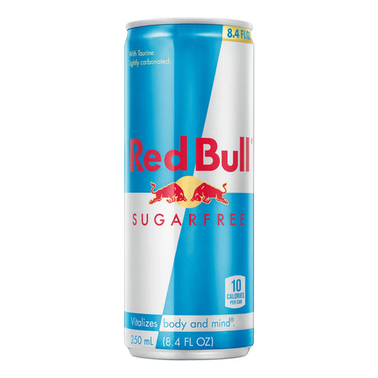 Red Bull Sugar Free Energy Drink, 8.4 fl oz Can