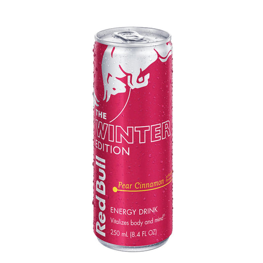 Red Bull Winter Edition Pear Cinnamon Energy Drink, 8.4 fl oz Can