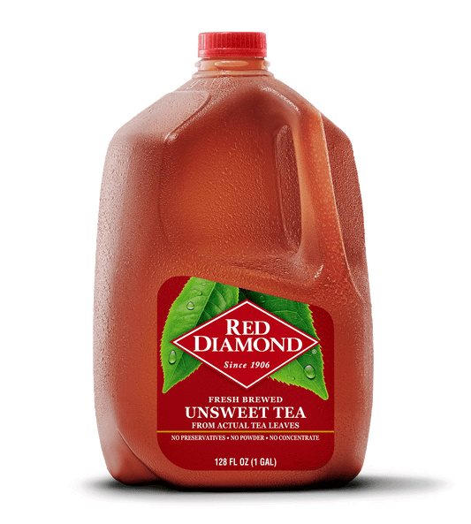 Red Diamond Fresh Brewed Unsweet Iced Tea, 1 Gallon