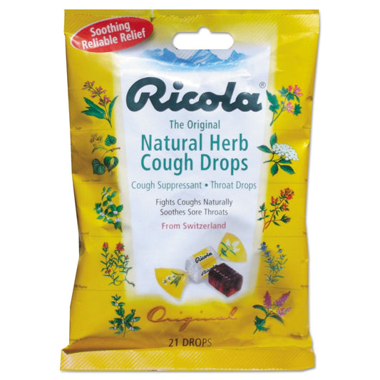 Ricola Original Herb Cough Drops - 21 Count