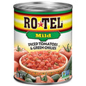 Rotel Mild Diced Tomatoes and Green Chilies, 28 oz