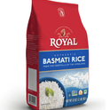Royal White Basmati Long Grain Rice, Bulk Bag, 2 Lb