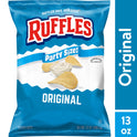 Ruffles Original Potato Snack Chips,Party Size, 13 oz Bag