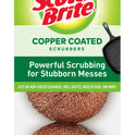 Scotch-Brite Copper Coated Scouring Pads, 3 Count