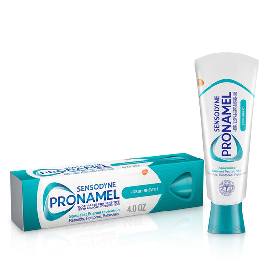 Sensodyne Pronamel Fresh Breath Sensitive Toothpaste, Fresh Wave 4 Oz
