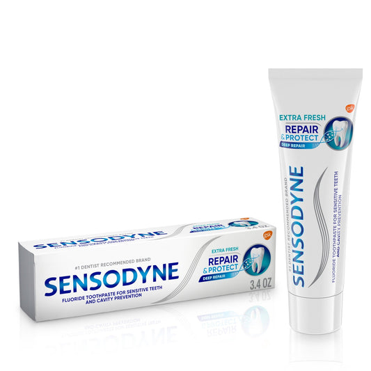 Sensodyne Repair and Protect Sensitive Toothpaste, Extra Fresh, 3.4 Oz