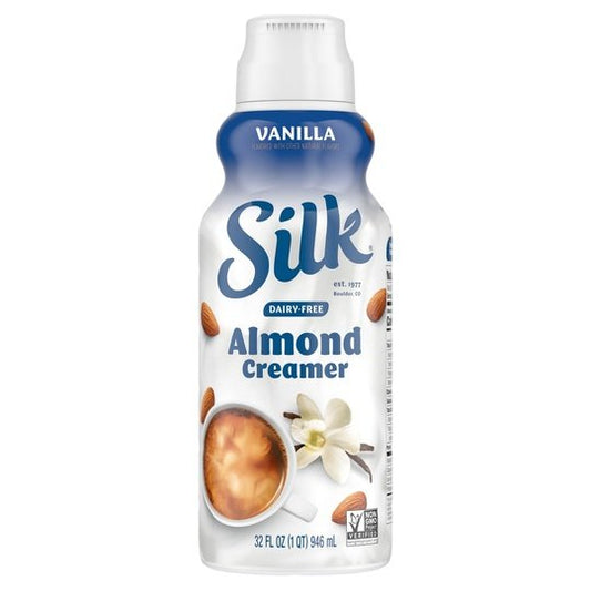 Silk Dairy Free, Gluten Free, Vanilla Almond Creamer, 32 fl oz Carton