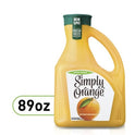 Simply Non GMO High Pulp Orange Juice, 89 fl oz Bottle
