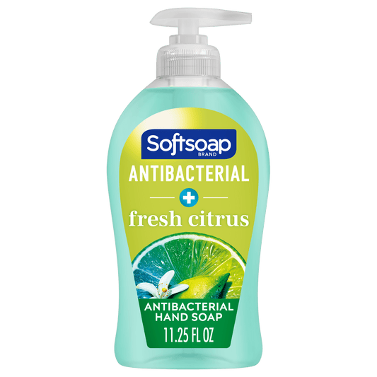 Softsoap Antibacterial Liquid Hand Soap, Fresh Citrus, 11.25 oz