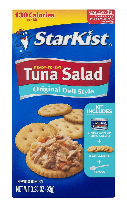 StarKist® Ready-to-Eat Tuna Salad Kit, Original Deli Style