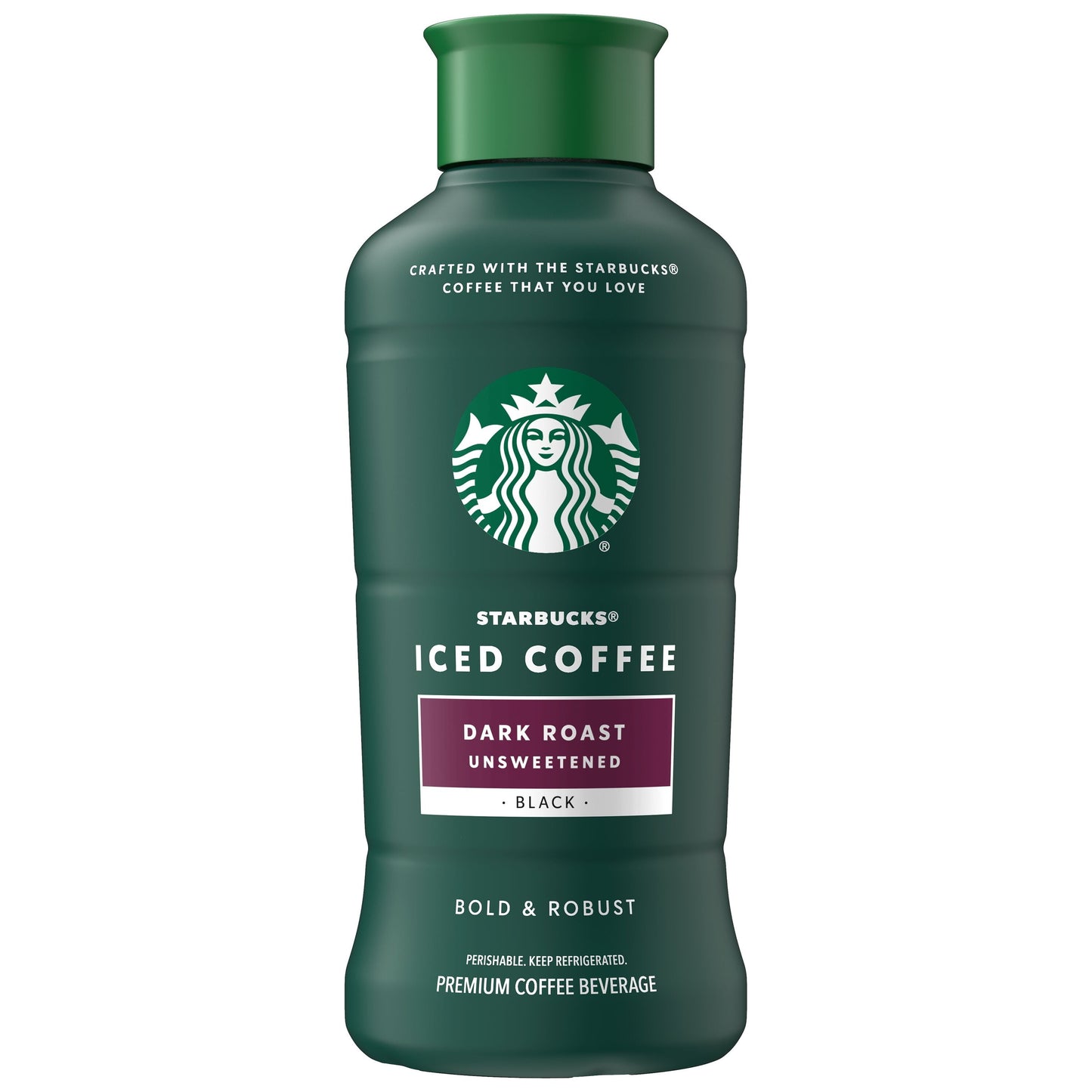 Starbucks Iced Coffee Beverage, Dark Roast, 48 fl oz