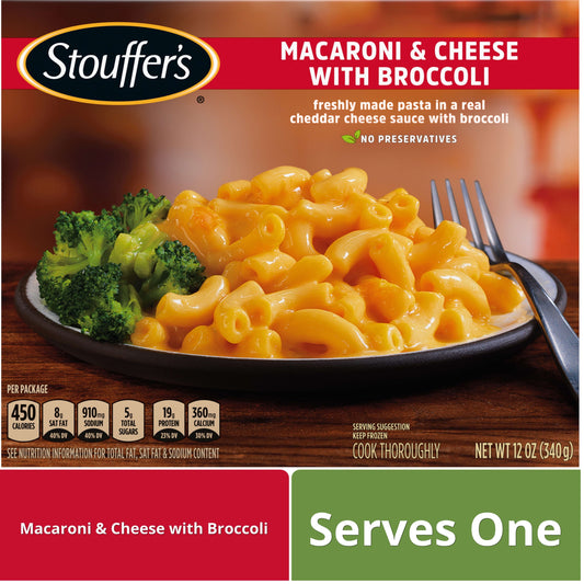 Stouffer's Macaroni and Cheese Frozen Meal, 12 oz (Frozen)