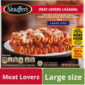 Stouffer's Meat Lovers Lasagna Large Size Frozen Frozen Meal, 18 oz (Frozen)
