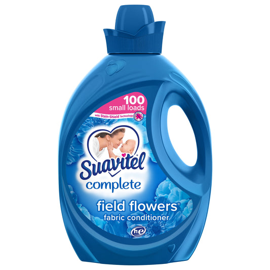 Suavitel Complete Fabric Conditioner, Field Flowers, 100 oz