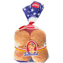 Sunbeam® Enriched Jumbo Seeded Sandwich Rolls 8 ct Bag