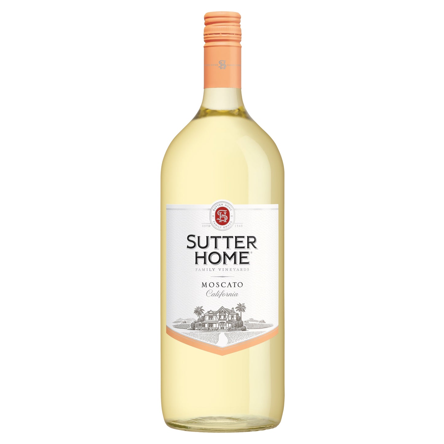 Sutter Home Moscato White Wine, 1.5 L Bottle