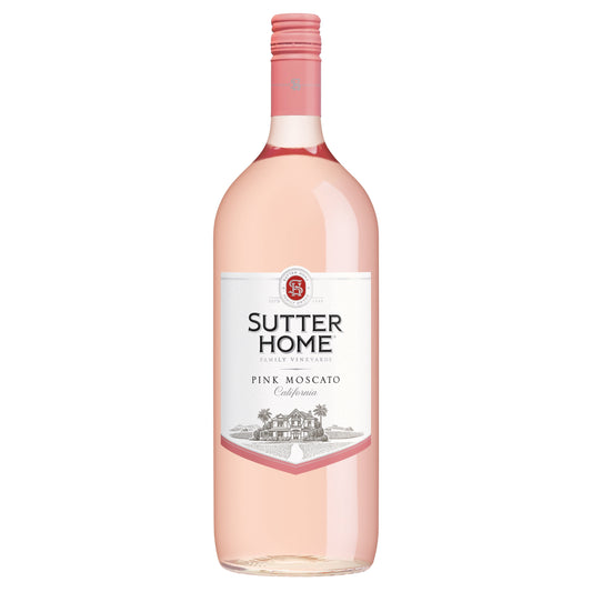 Sutter Home Pink Moscato Pink Wine, 1.5 L Bottle