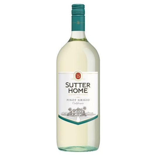 Sutter Home Pinot Grigio White Wine, 1.5 L Bottle