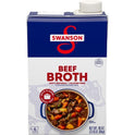 Swanson 100% Natural, Gluten-Free Beef Broth, 48 oz Carton