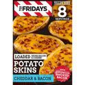 TGI Fridays Loaded Cheddar & Bacon Potato Skins Value Size Frozen Snacks & Appetizers, 22.3 oz Box Giant