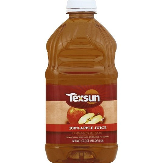 Texsun Apple Juice 48 oz From Concentrate