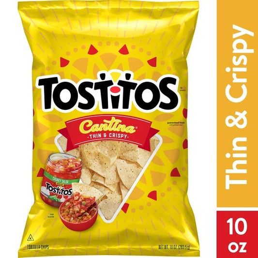 Tostitos Cantina Tortilla Chips Thin & Crisps 10 Oz