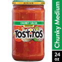 Tostitos Salsa, Chunky Medium Salsa, 24 oz Jar