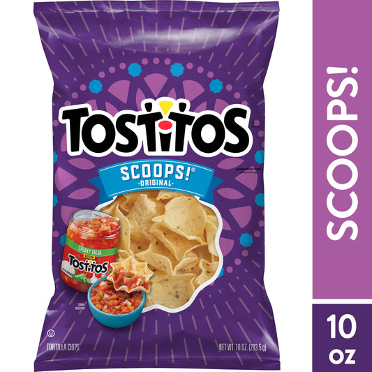 Tostitos Scoops Tortilla Chips 10 Oz