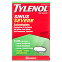 Tylenol Sinus Severe Non-Drowsy Day Cold & Flu Relief Caplets, 24 ct