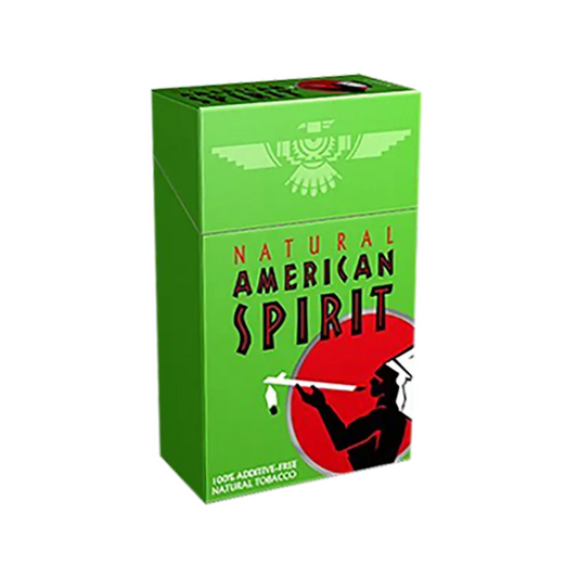 American Spirit Mellow Taste Green Menthol Cigarettes 20ct Box 1pk