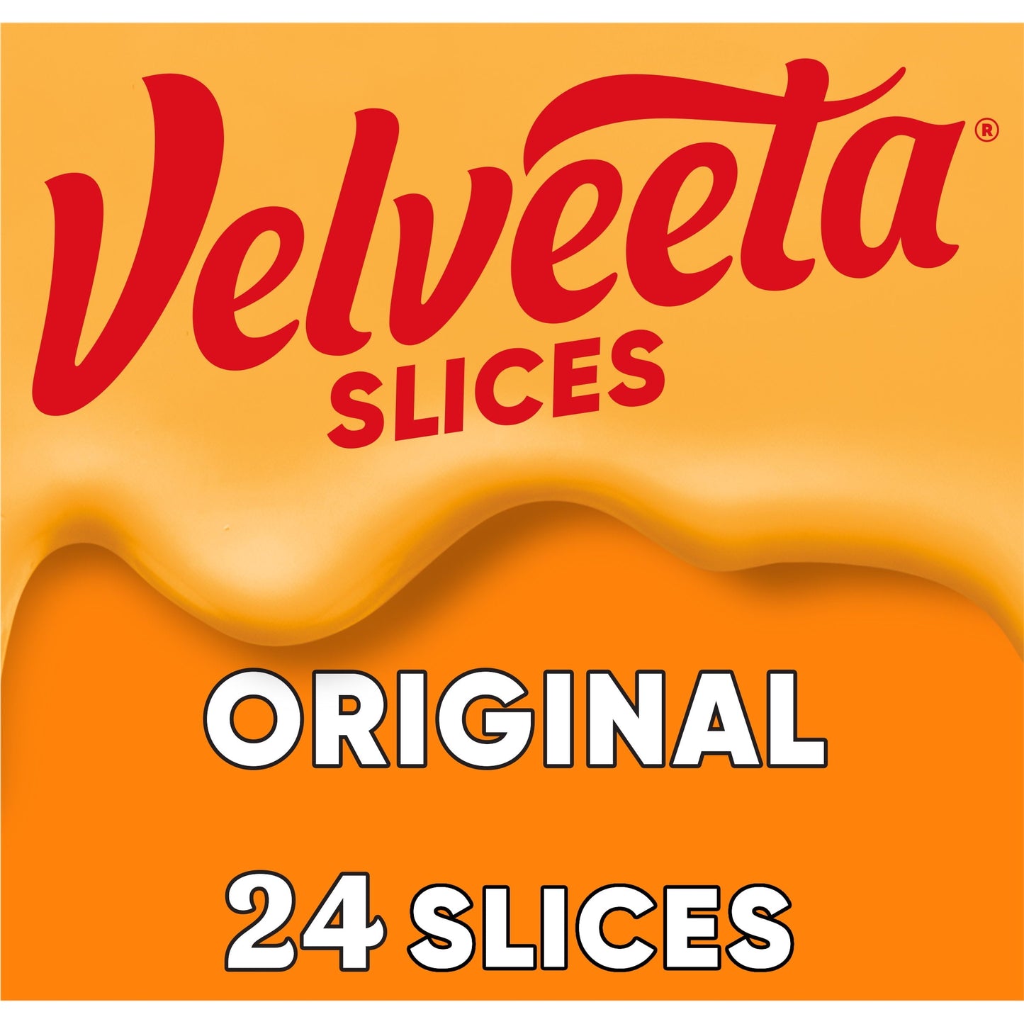 Velveeta Slices Original Cheese, 24 Ct Pk