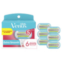 Venus Extra Smooth Women's Razor Blade Refills, 6 Count