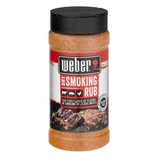 Weber Dry Smoking Rub, 15.25 oz