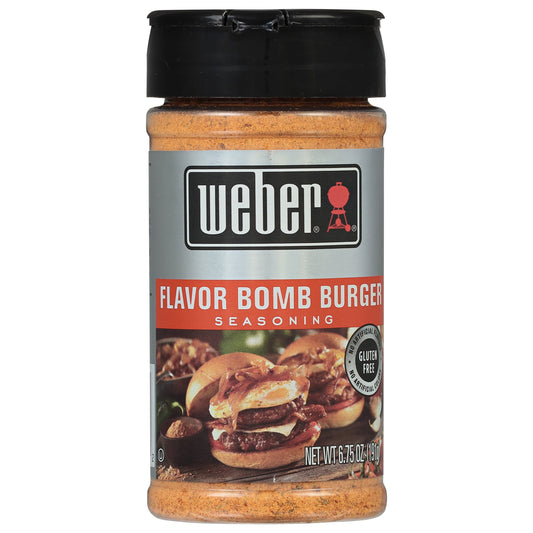 Weber Flavor Bomb Burger Seasoning, 6.75 oz