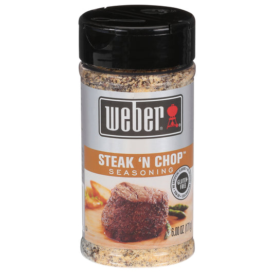 Weber Steak 'N Chop Seasoning, 6 oz