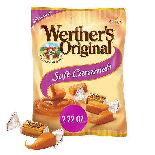Werthers Original Soft Caramel Candy, 2.22 oz