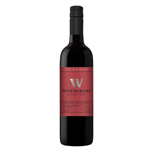 Winemakers Selection Classic Series Cabernet Sauvignon California Red Wine, 750 ml Glass, ABV 13.50%