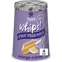 Yoplait Whips Lowfat Yogurt Mousse, Orange Creme Flavored Snack, 4 OZ Yogurt Cup