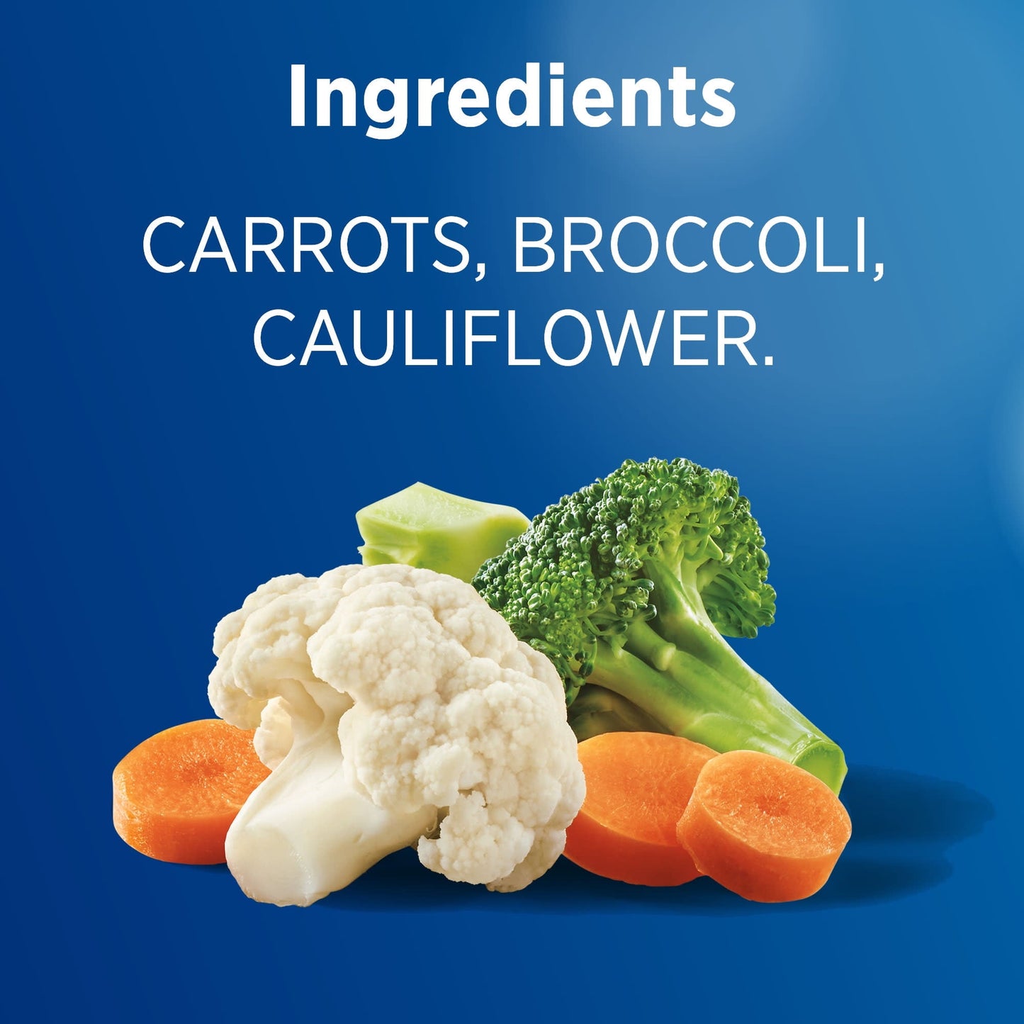Birds Eye Steamfresh Carrots, Broccoli and Cauliflower, Frozen Vegetables, 10.8 oz Bag (Frozen)