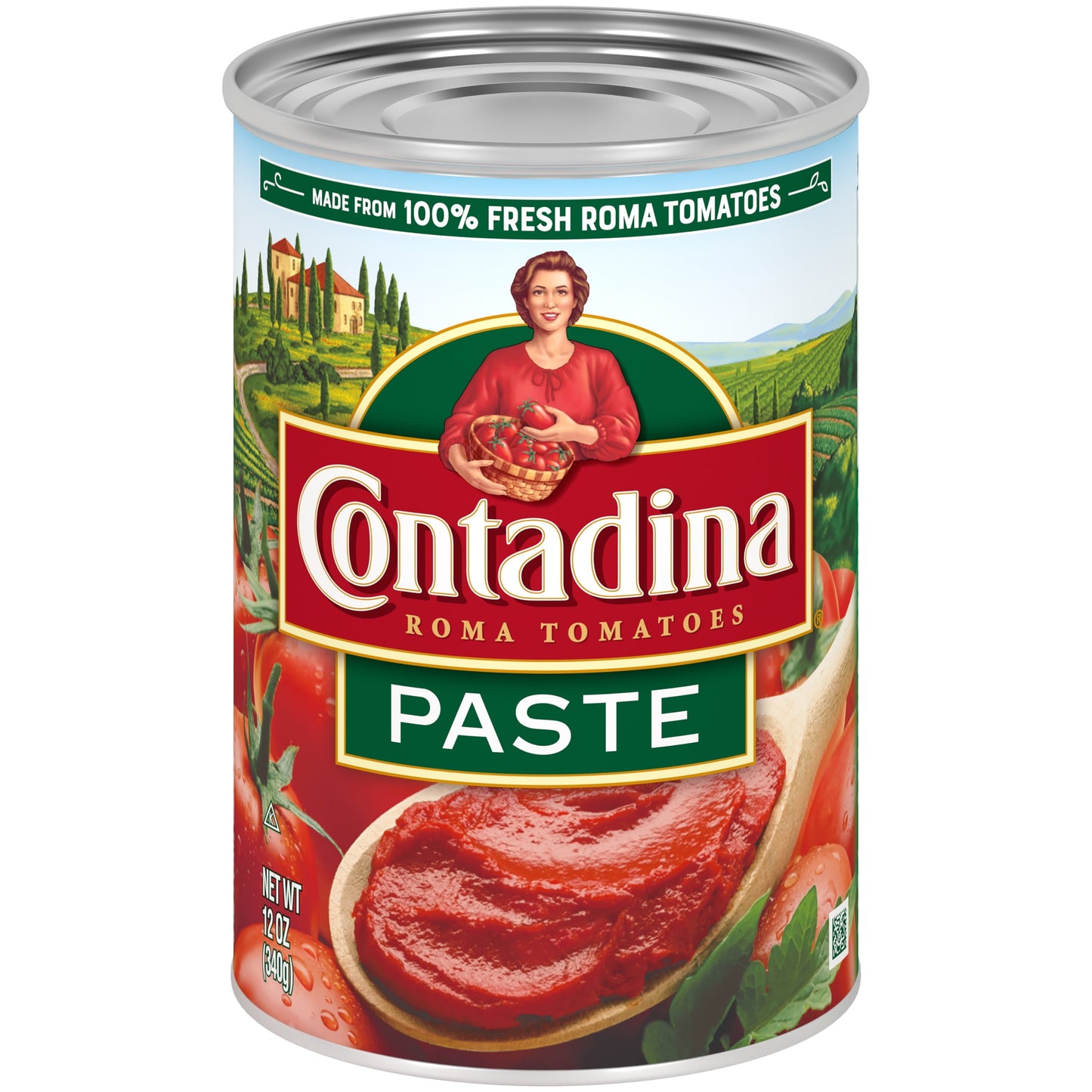 Contadina Canned Tomatoes Canned Tomato Paste, 12 oz Can