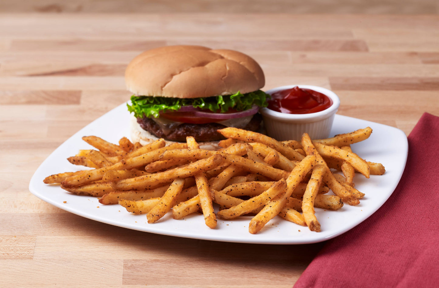 Checkers / Rally's Famous Seasoned Fries, 48 oz (Frozen)