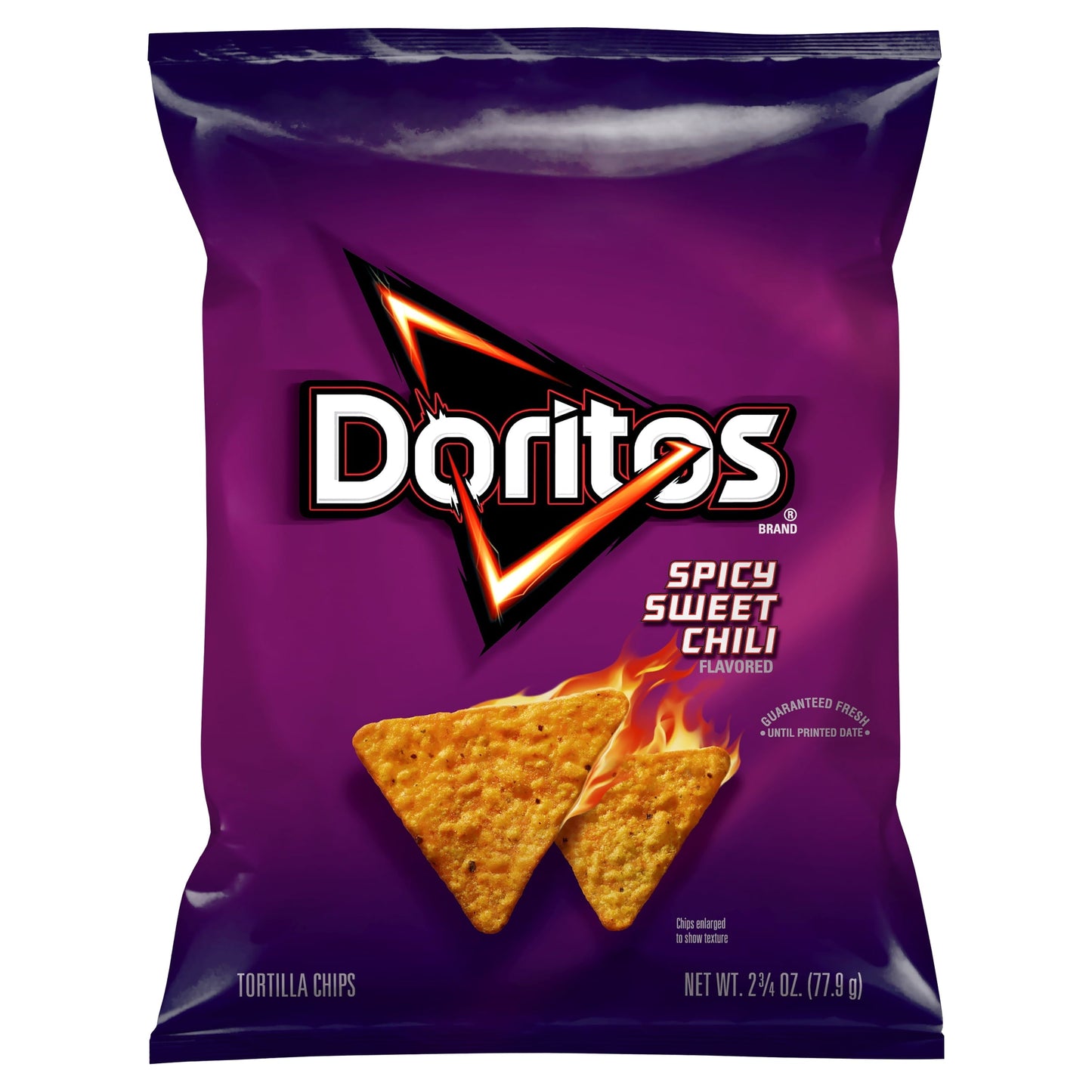 Doritos Sweet Chili Flavored Tortilla Chips Snack Chips, 2.75 oz Bag
