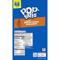 Pop-Tarts Frosted Brown Sugar Cinnamon Instant Breakfast Toaster Pastries, Shelf-Stable, Ready-to-Eat, 81.2 oz, 48 Count Box